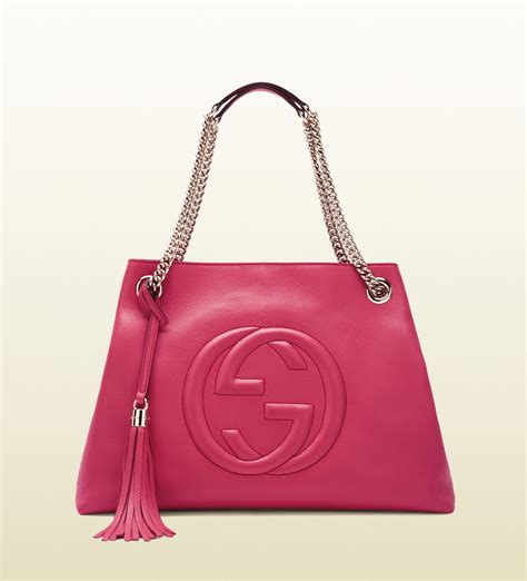 small pink gucci bag with red green and black strap|pink gucci bag small.